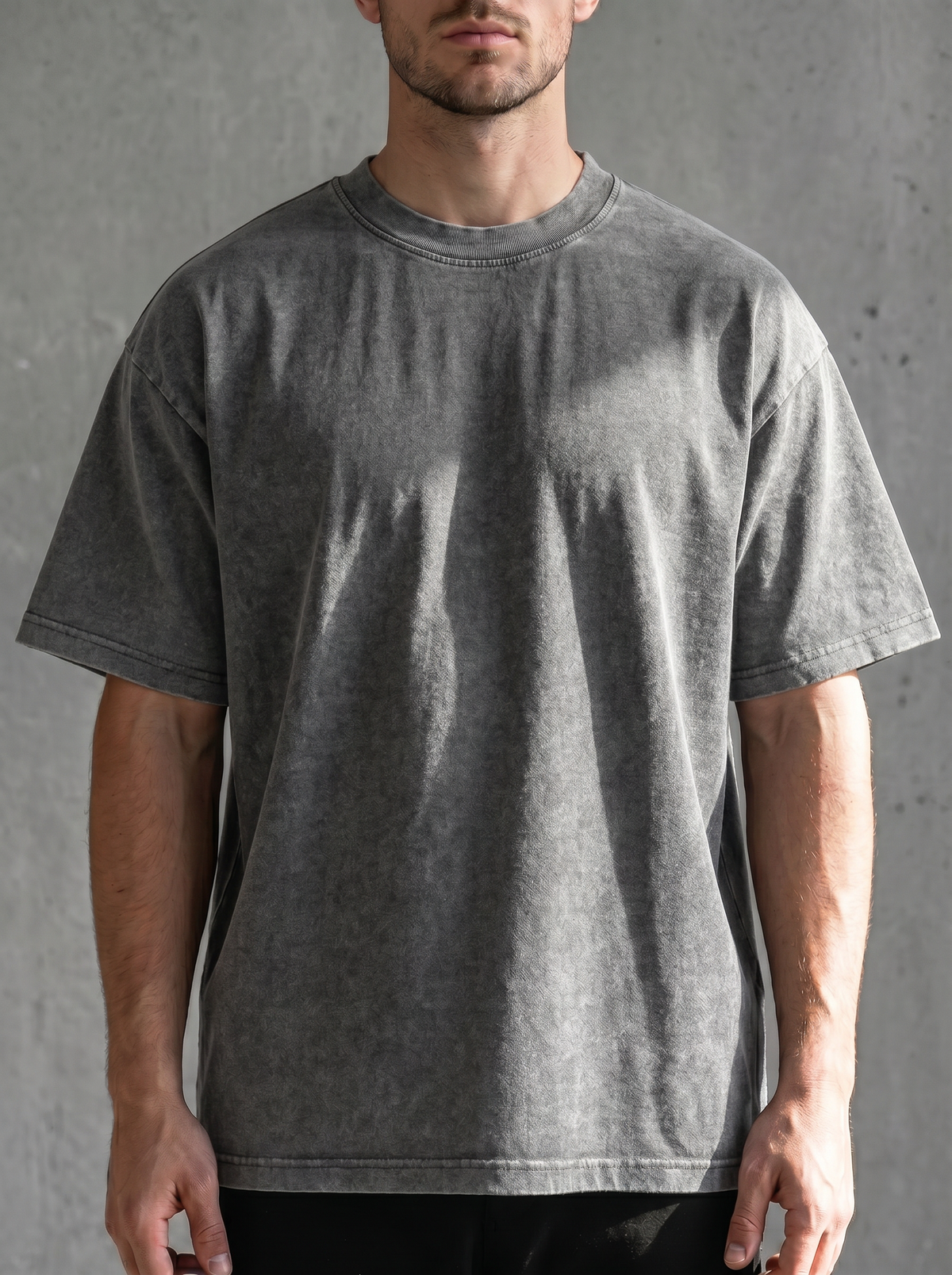 The "Vanguard" Heavyweight Tee | Vintage Acid-Wash